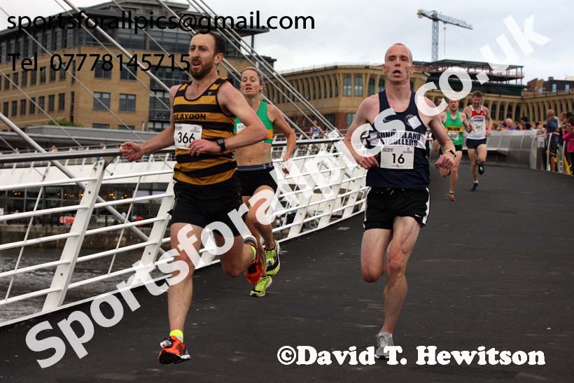 Gateshead Harriers 5k Road Race. Photo: David T. Hewitson/Sports for All Pics